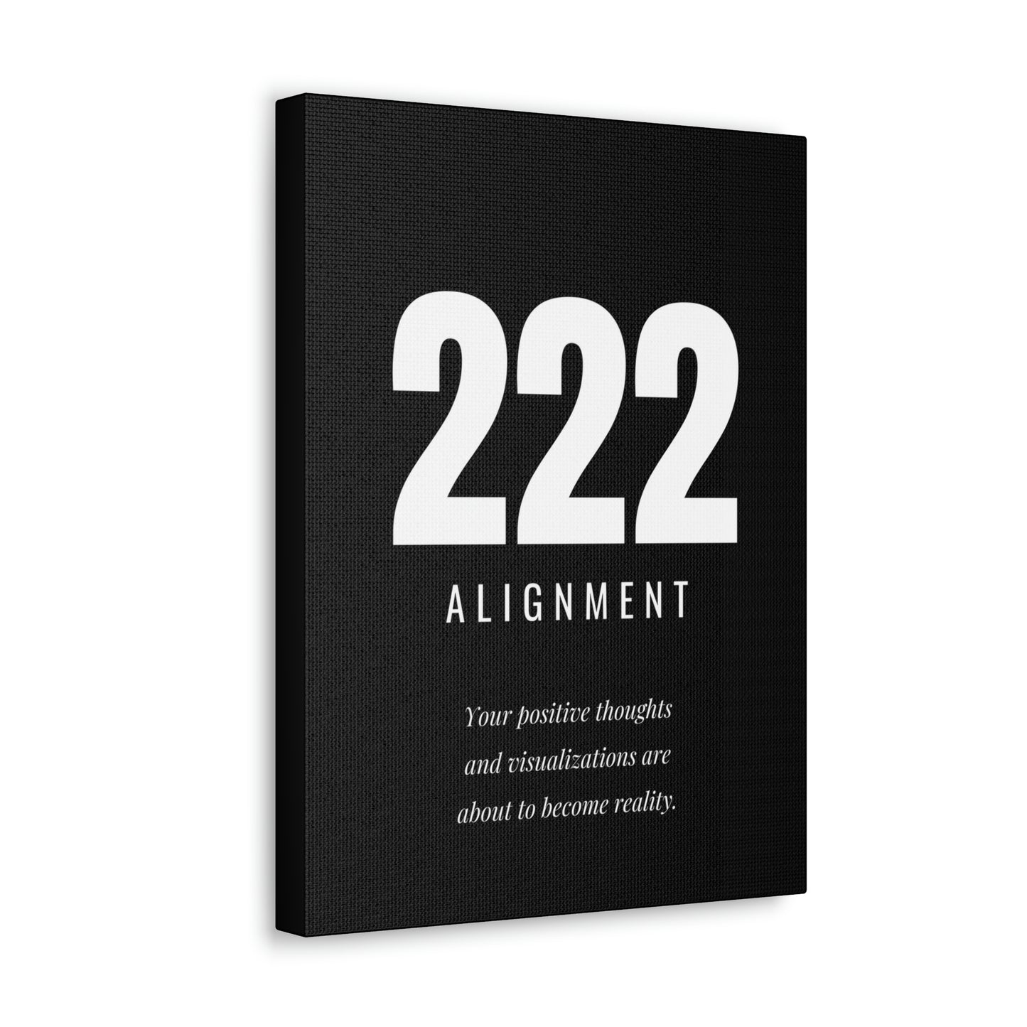 222 Alignment Canvas Gallery Wrap