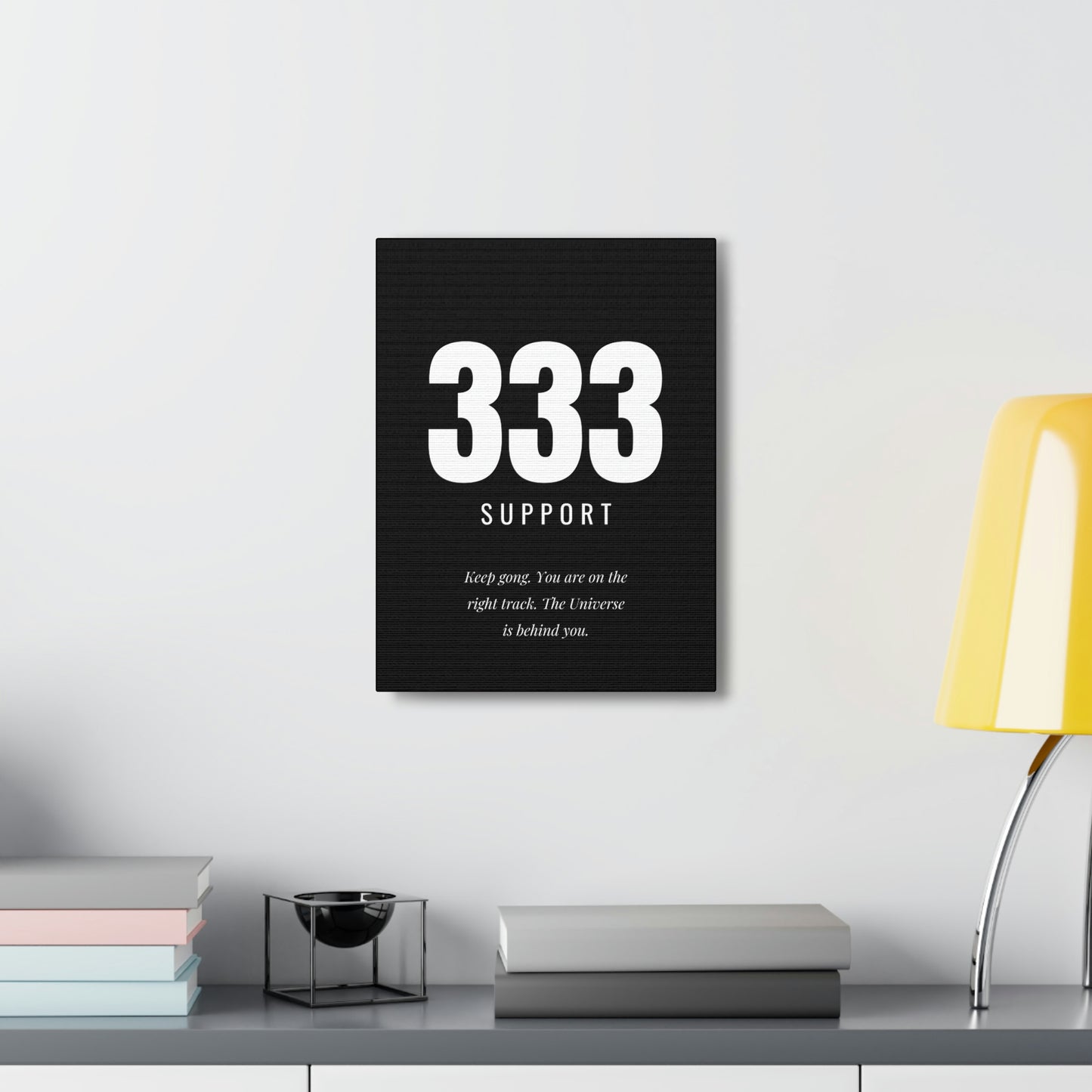 333 Support Canvas Gallery Wrap