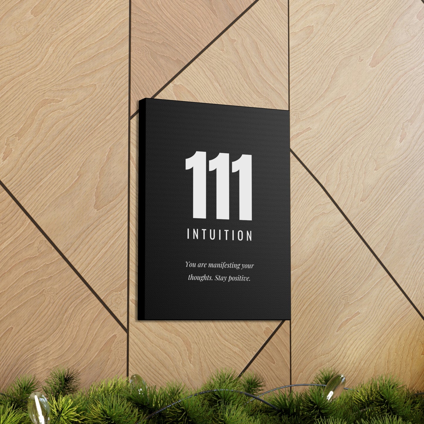 111 Intuition Canvas Gallery Wrap