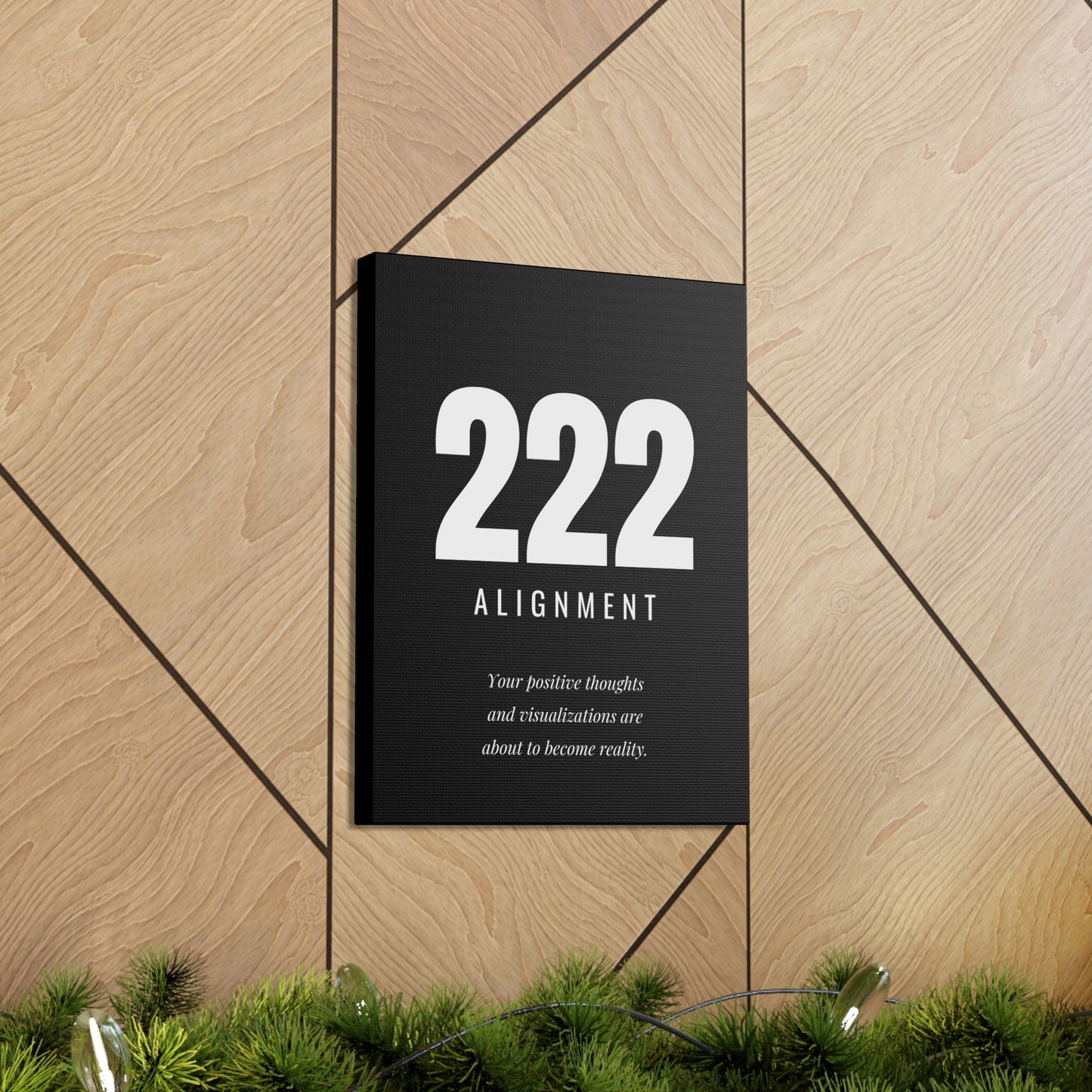 222 Alignment Canvas Gallery Wrap