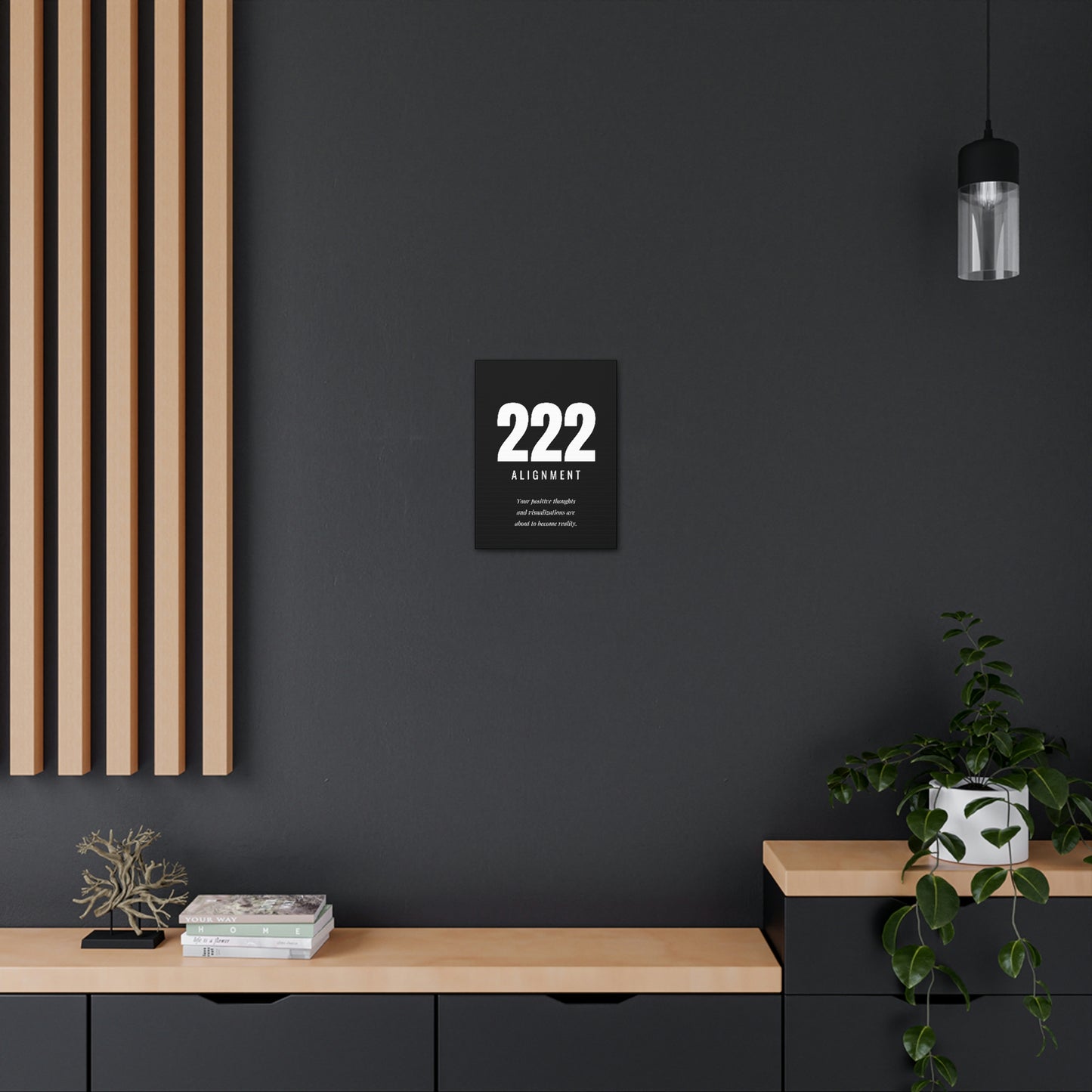 222 Alignment Canvas Gallery Wrap