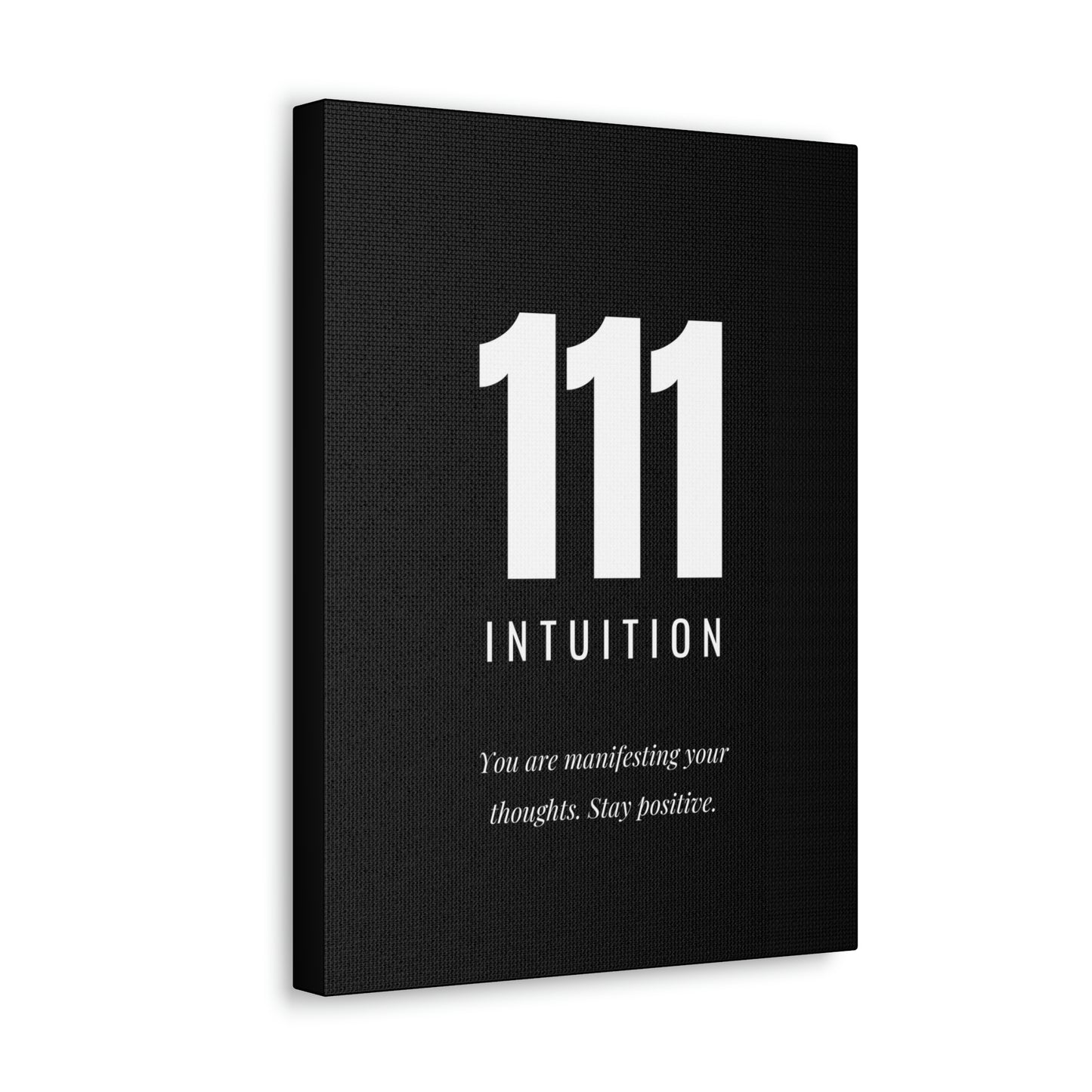 111 Intuition Canvas Gallery Wrap